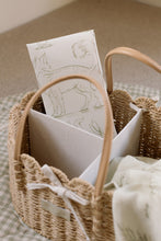 Load image into Gallery viewer, Scallop Edge Nappy Caddy Basket