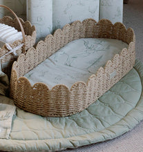 Load image into Gallery viewer, Baby Changing Basket - Scallop Edge