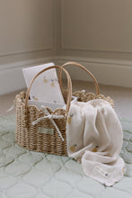 Load image into Gallery viewer, Scallop Edge Nappy Caddy Basket