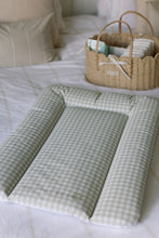 Load image into Gallery viewer, Comfort Changing Mat - Gingham Sage