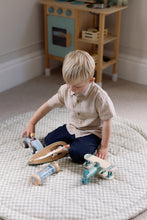 Load image into Gallery viewer, Quilted Playmat - Sage Green Gingham