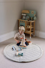 Load image into Gallery viewer, Quilted Playmat - Sage Green Gingham