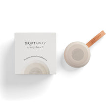 Load image into Gallery viewer, Portable white noise machine with packaging on a white background