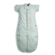 Load image into Gallery viewer, Organic All Year Short Sleeved 2 in 1 Sleeping Suit Bag - Sage 1.0 TOG