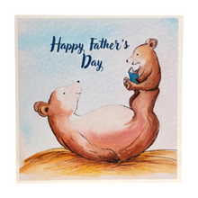 Load image into Gallery viewer, Happy Fathers Day - Bear Card