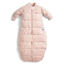 Load image into Gallery viewer, Organic Winter Long Sleeved 2 in 1 Sleeping Suit Bag - Daisy 2.5 TOG