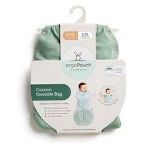 Load image into Gallery viewer, Cocoon swaddle bag packaging with ergoPouch branding on a white background