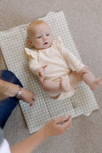 Load image into Gallery viewer, Compact Travel Mat - Gingham Sage