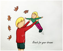 Load image into Gallery viewer, Reach For Your Dreams - Unframed Print 10x8