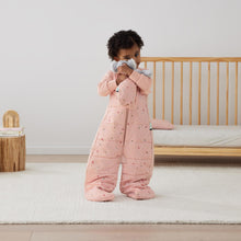 Load image into Gallery viewer, Organic Winter Long Sleeved 2 in 1 Sleeping Suit Bag - Daisy 3.5 TOG