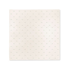 Load image into Gallery viewer, Cream playmat with small sage rainbow pattern on a white background