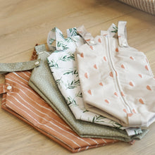 Load image into Gallery viewer, Cloth Nappy Pod - Dune Tan with White