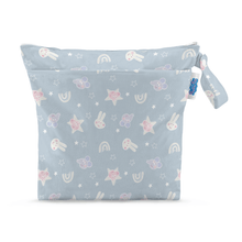 Load image into Gallery viewer, Peppa Pig Grab & Go Nappy Wet Bag - Blue Mix Peppa & Friends