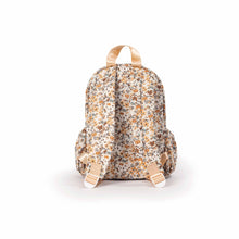 Load image into Gallery viewer, Floral-patterned backpack on a white background