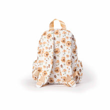 Load image into Gallery viewer, Floral-patterned backpack on a white background