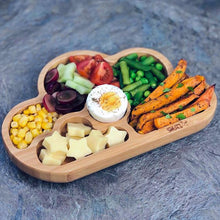 Load image into Gallery viewer, Bamboo Cloud Plate