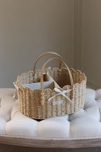 Load image into Gallery viewer, Scallop Edge Nappy Caddy Basket

