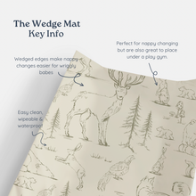 Load image into Gallery viewer, Anti Roll Wedge Changing Mat - Wildflower

