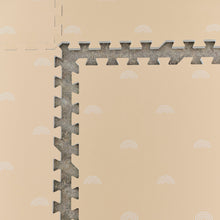 Load image into Gallery viewer, Interlocking foam mat tiles on a beige background
