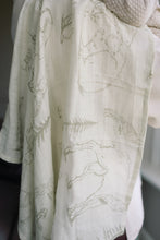 Load image into Gallery viewer, Large Swaddle Muslin - Woodland
