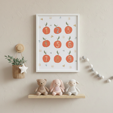 Load image into Gallery viewer, Apple Number Print | Unframed Print 40x30
