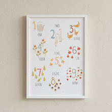 Load image into Gallery viewer, Around The Farm Number Print | Unframed Print 40x30
