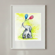 Load image into Gallery viewer, Elephant - Framed Print
