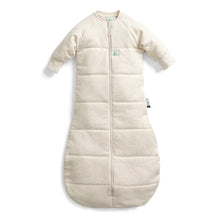 Load image into Gallery viewer, Oatmeal baby sleeping bag on a white background
