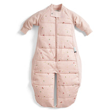 Load image into Gallery viewer, Organic Winter Long Sleeved 2 in 1 Sleeping Suit Bag - Daisy 3.5 TOG
