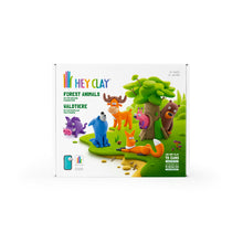 Load image into Gallery viewer, Hey Clay forest animals playset packaging on a white background
