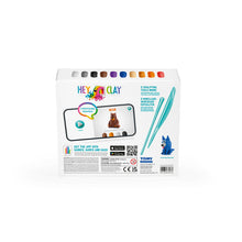 Load image into Gallery viewer, Box of Hey Clay clay modeling kit with tools and app interface on a white background
