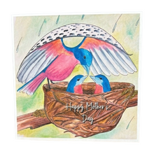 Load image into Gallery viewer, Happy Mothers Day - Bird Card
