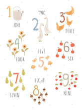 Load image into Gallery viewer, Around The Farm Number Print | Unframed Print 40x30

