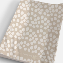 Load image into Gallery viewer, Anti Roll Wedge Baby Changing Mat - Scallop Neutral Beige
