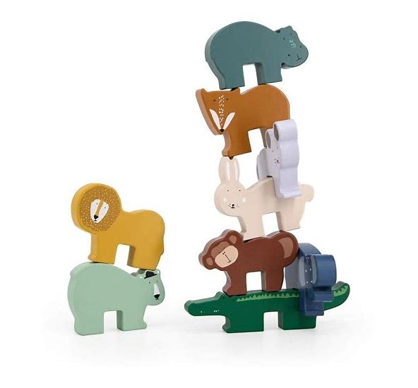 Trixie Animal Stacking Game