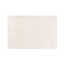 Load image into Gallery viewer, Rectangular playmat with sage rainbow pattern on a white background
