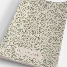 Load image into Gallery viewer, Anti Roll Wedge Baby Changing Mat - Willow Leaf Sage Green
