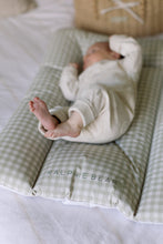 Load image into Gallery viewer, Comfort Changing Mat - Gingham Sage

