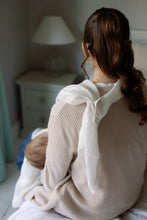 Load image into Gallery viewer, Large Swaddle Muslin - Seashell
