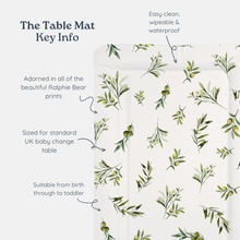 Load image into Gallery viewer, Table Changing Mat - Gingham Sage
