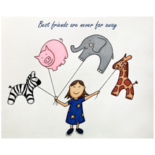 Load image into Gallery viewer, Best Friends Are Never Far Away | Unframed Print 10x8
