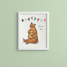 Load image into Gallery viewer, Big Bear Hugs | Unframed Print 10x8
