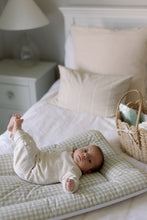 Load image into Gallery viewer, Comfort Changing Mat - Gingham Sage
