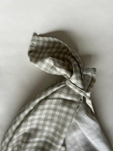 Load image into Gallery viewer, Large Swaddle Muslin - Gingham Sage
