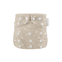 Load image into Gallery viewer, Newborn Reusable Cloth Nappy - Rainbow Oatmeal
