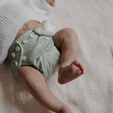 Load image into Gallery viewer, Newborn Reusable Cloth Nappy - Rainbow Oatmeal
