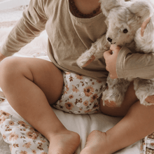 Load image into Gallery viewer, One Size All-In-One Reusable Cloth Nappy - Meadow
