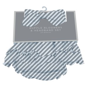 Newcastle Classics Finley Stripe Bloomer & Headband Set