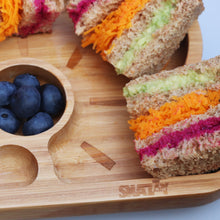 Load image into Gallery viewer, Snazzy Kid Bamboo Cloud Plate
