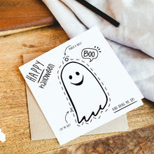 Load image into Gallery viewer, Jodie Gaul Kids Make Your Own Halloween Decoration Card
